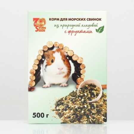 Seven Seeds food for guinea pigs, with fruits, 500 g-1
