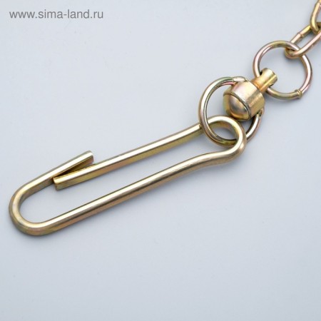A chain for leaning dogs, 5m, caliber 3*16 mm, yellow-2
