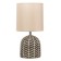 Berenis table lamp 1x40W E14 wire-1.3m beige 14x14x27.5cm