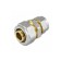 Aquasfera 7004-01, crimping, d = 20 mm x d = 16 mm, brass