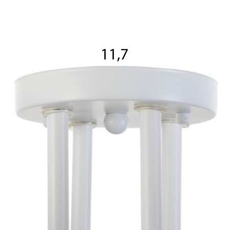 Causte "Florence" 4x60W E27 white 81x33x21cm-6
