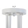 Causte "Florence" 4x60W E27 white 81x33x21cm