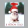 Package Gift New Year's laminated "Happiness in the New Year", rabbit, S 12 x 15 x 5.5 cm, New Year