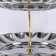 2-tier dish, d = 18/22 cm, silver color