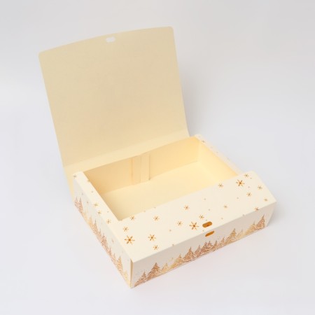 New Year. Gift New Year's Folding Gift, packaging, “Golden Time of Miracles”, 31 × 24.5 × 8cm.-2