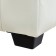 Puf Kosen, 300x300x400, white leatherette