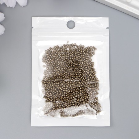 Glass beads 11/0 "metallic. Bronze" 10 g-2