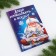 New Year. Notepad A5, 32 sheets with a screw with a layer with the task "Welcome to a fairy tale"