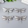 Busina for creativity Metal "Dragonfly" silver G625B313 3.1x4.8 cm
