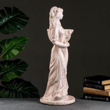 Figure from the Kashpo "Girl at the Column" aged 25x64x30cm-2
