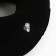 Pillow inflatable space, black color