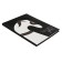 Business block A5 80 sheets in a cage, Secret Place, cardboard cover, matte lamination, selective varnish, block 60g/m2, mix