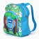 Backpack of a textile ditch with a pocket 30*25*9cm, Blue Tractor