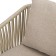 Monyx chair, 570 × 580 × 770 mm, gray-beige color