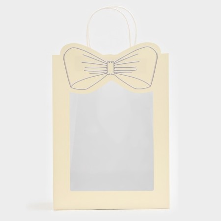 Gift package with the eye "Bant", 26 x 35 x 15 cm, white-2