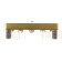 Kvorum chandelier LED 40W 3000-6000K gold 50x50x10cm