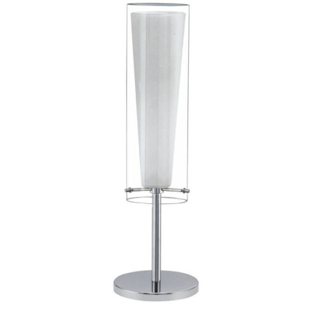Pinto 1x40W table lamp E27, chrome 11x11x50 cm