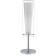 Pinto 1x40W table lamp E27, chrome 11x11x50 cm