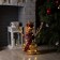 LED figure "Snowman" 24 × 50 × 15 cm, textiles, metal, batteries AAX2 (not in the kit), glow warm white