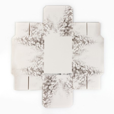 Folding box "Snow Forest", 21 x 15 x 7 cm, new year-7