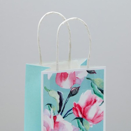 Gift Craft Package, Packaging, Happy & Love, 12 x 21 x 9 cm-2