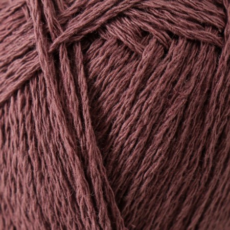 Yarn "linen" 55% linen, 45% cotton 330m/100g (377-coffee)-2