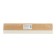Rubber tundra spatula, white, with a wooden handle, 300 mm