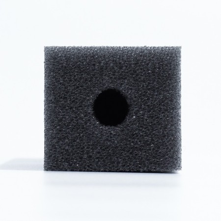 Rectangular sponge for the filter, series F, 4.5 x 5 x 15 cm, gray-3
