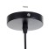 Lamp Bayerlux "Wanda" E27 40W Black 12x12x20-120cm