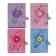 Notebook Gift Book on the lock, A6+, 50 sheets, line, "Flowers", mix