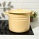 Cylindrical pan, 9 l, induction, without decor, beige color