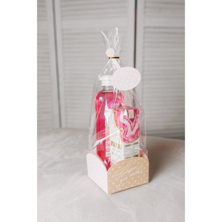 Gift package with a box, packaging, “Gift for you”, 9 x 9 x 35 cm-4