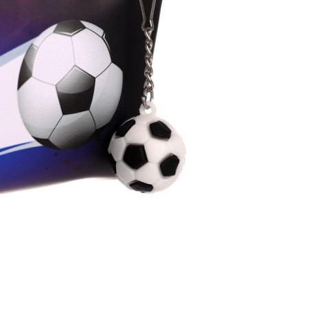 School Penal on a zipper, with a suspension, "Football", mix-2