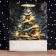 Laminated vertical "Christmas tree in the forest!", 33 x 42 x 10 cm