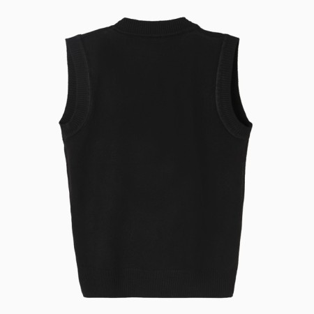 School vest for a boy, black color, height 152-158 cm-5