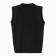 School vest for a boy, black color, height 152-158 cm