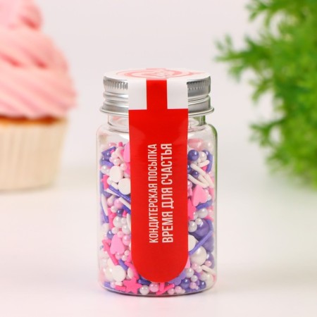 Confectionery Sprinking "Time for Happiness", 50 g-1