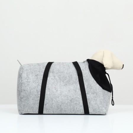 Animal Obel bag, felt, 45x25x23cm-1