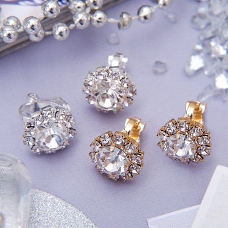 Clips "Grace" Bright shine, color mix-1