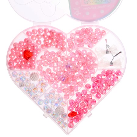 Set for creativity "Create jewelry", heart-4