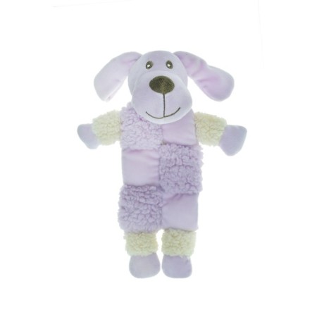 Aromadog toy "Dog" with three squeaks, for dogs, 20 cm, lilac