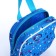 Baby backpack on lightning, blue color