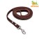 Leather leather single -layer, driven, 1.37 m x 1 cm, brown