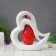 VAZ Coramics Table "drop" heart, 24x24.5 cm, mix