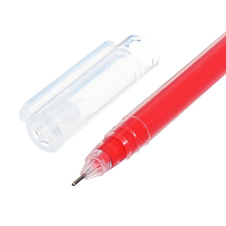 Gel pen 0.5mm red, hill, needle writing node-2