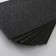 Foamiran glitter 2 mm, 20x30 cm, black