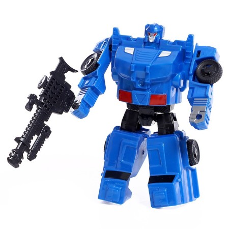 Set of robots "warriors", transformed-6