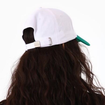 Men's cap Sporty & Rich, white color, rr 56-12