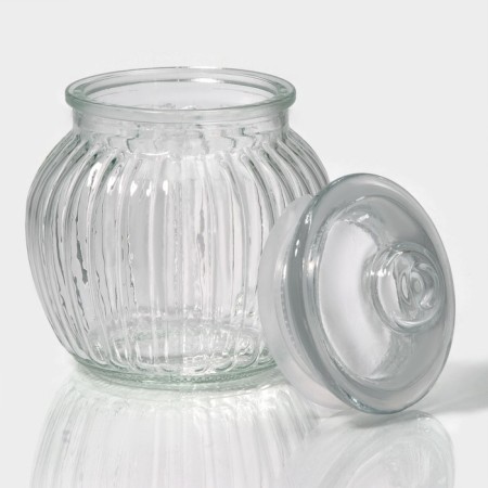 Glass Bank for bulk products "Reya", 500 ml, 12 × 14 cm-4