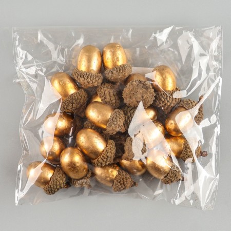 Decor for creativity "Golden acorns" set 20 pcs, 3x2cm 9687105-2